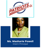 Masharie Powell Intern Principal PLMS